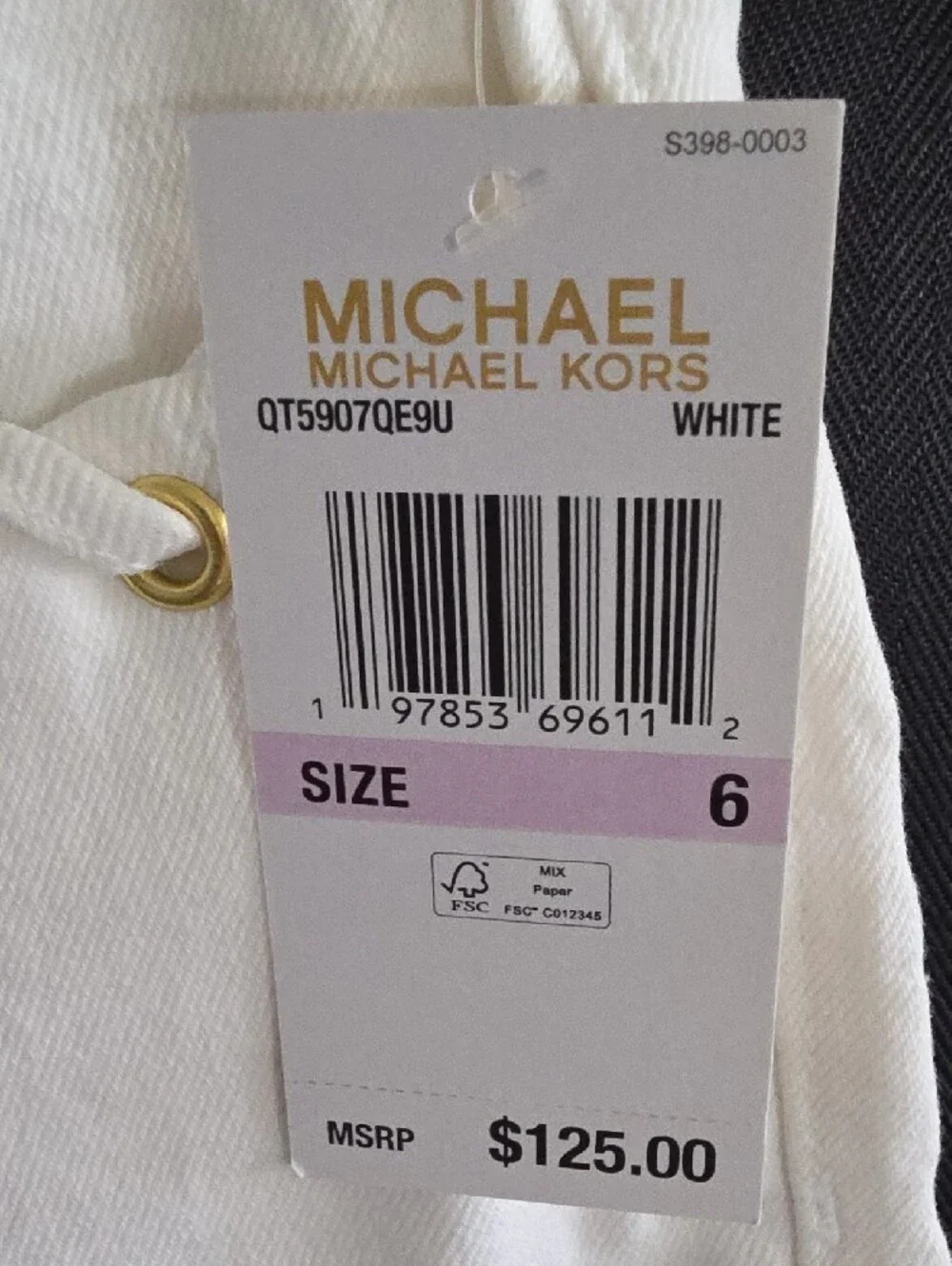 Michael Kors classic white